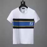 fendi  crewneck t-shirt new season left ff print